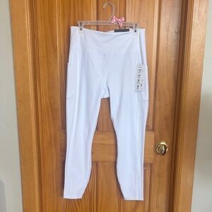 RBX Active NEW WITH TAGS White High-Waisted Leggings
